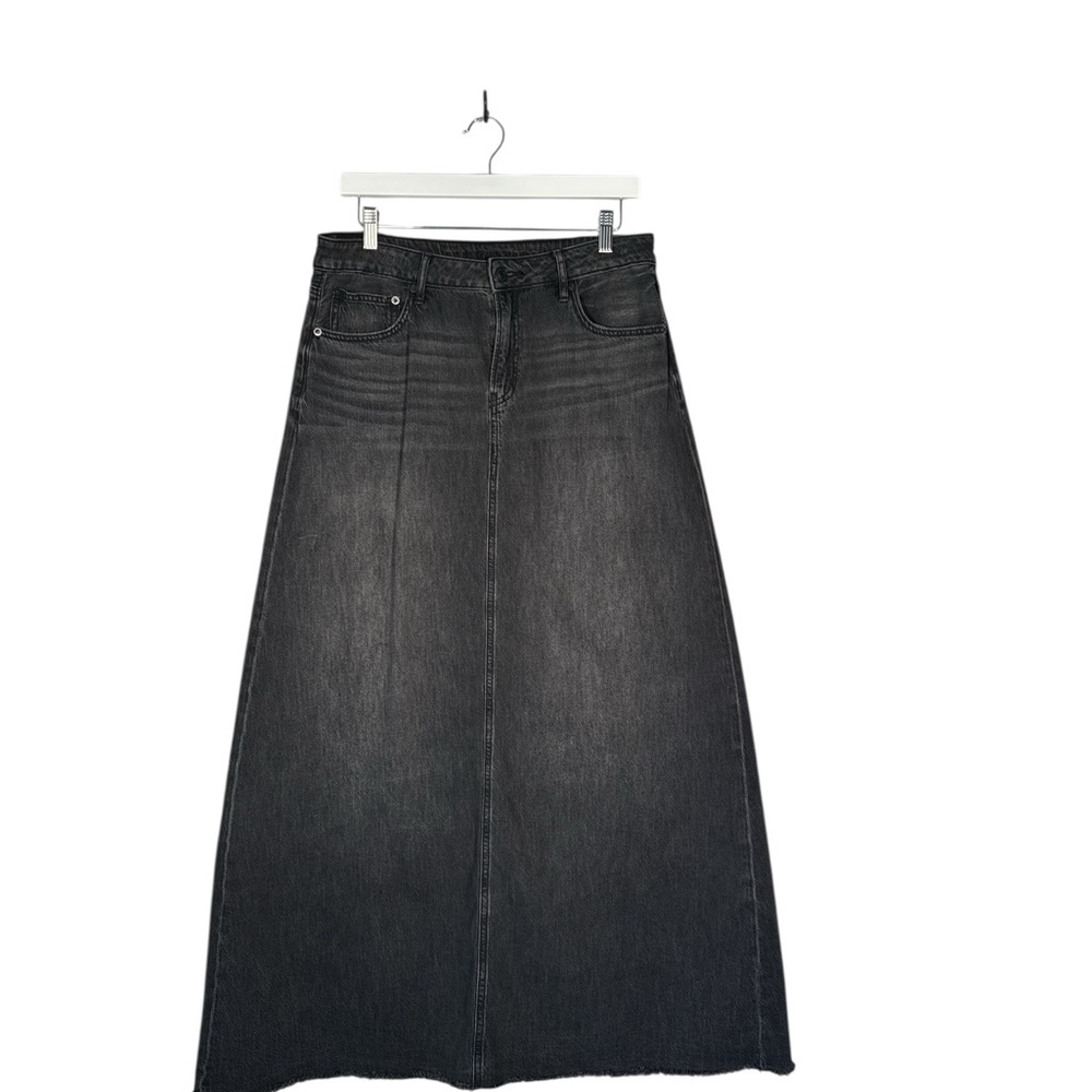 American Eagle Outfitters Charcoal A-Line Skirt
